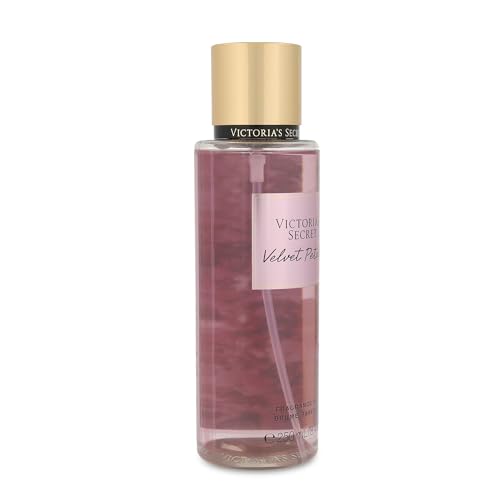 Victoria’s Secret Velvet Petals Fragrance Mist 250ml – Warm Floral Body Mist for Women with Almond Glaze & Lush Blooms