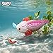 EUGY 3D Cardboard Model Kit, Pink Axolotl, Educational DIY Craft Project for Ages 6+, Award-Winning Design