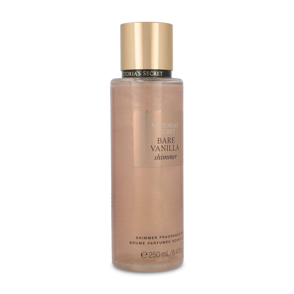 Victoria's Secret Bare Vanilla Shimmer Fragrance Mist, Whipped Vanilla and Soft Cashmere, 250 ml