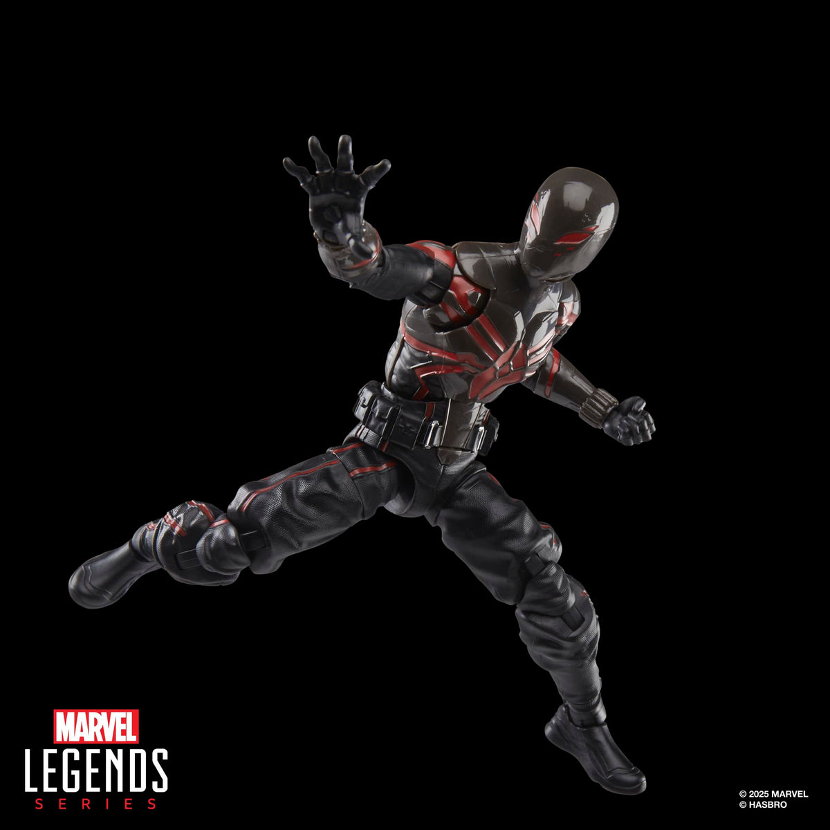 Spider-Man Marvel Legends Series Gamerverse Miles Morales Upgraded Suit Style Action Figure, Blue