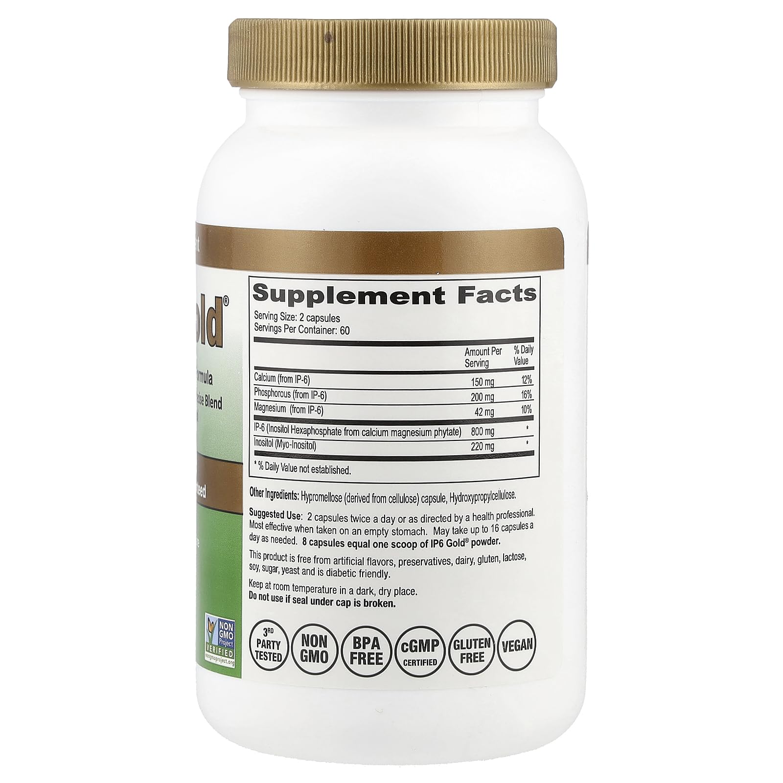 IP-6 Gold, Immune Support Formula, 120 Veggie Caps