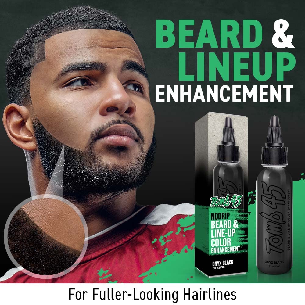 Tomb 45 Onyx Black Enhancement | Hair & Beard Filler Spray | Water Resistant | Thicker & Fuller Hairstyling | Men’s Grooming