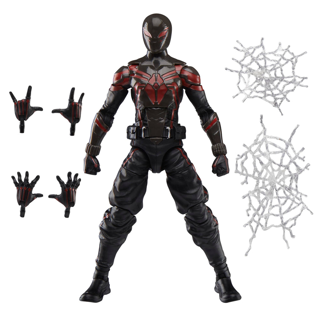 Spider-Man Marvel Legends Series Gamerverse Miles Morales Upgraded Suit Style Action Figure, Blue