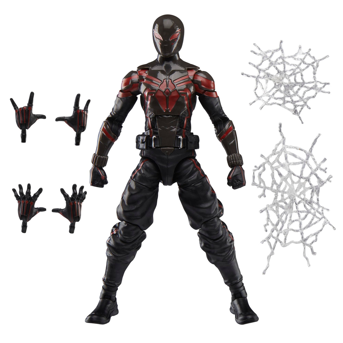 Spider-Man Marvel Legends Series Gamerverse Miles Morales Upgraded Suit Style Action Figure, Blue