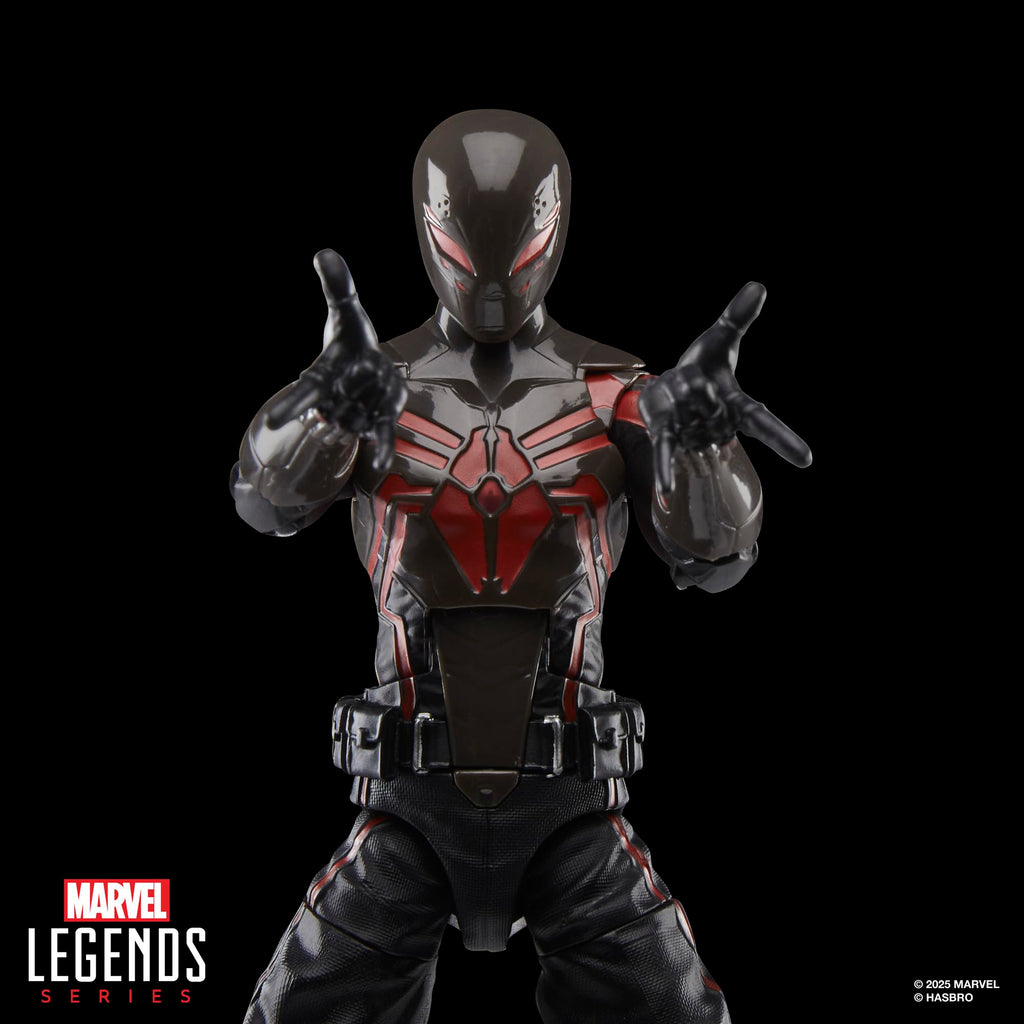 Spider-Man Marvel Legends Series Gamerverse Miles Morales Upgraded Suit Style Action Figure, Blue
