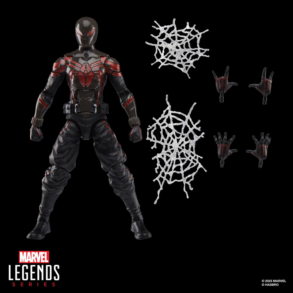 Spider-Man Marvel Legends Series Gamerverse Miles Morales Upgraded Suit Style Action Figure, Blue