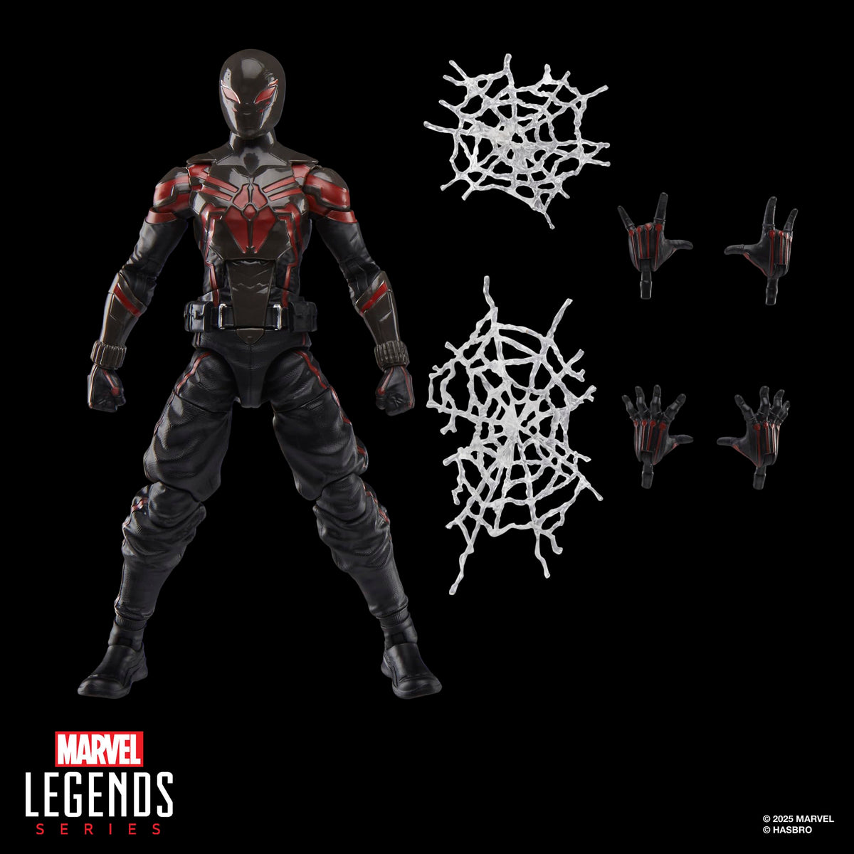 Spider-Man Marvel Legends Series Gamerverse Miles Morales Upgraded Suit Style Action Figure, Blue