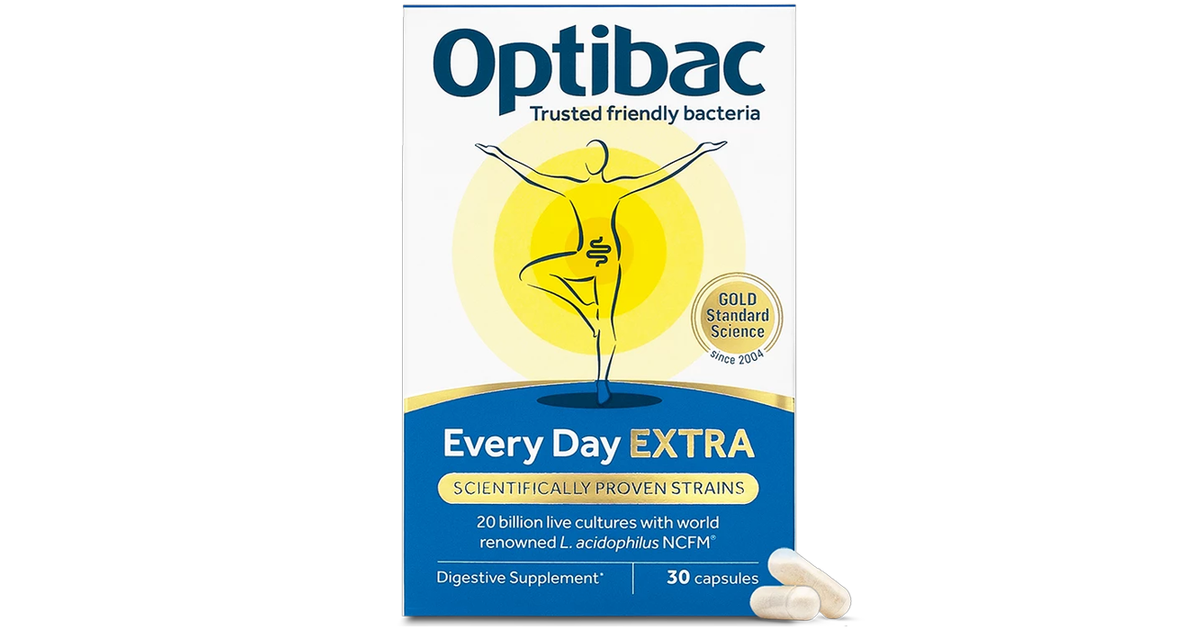Optibac Every Day Gut Supplement - 30 Capsules 3-Pack